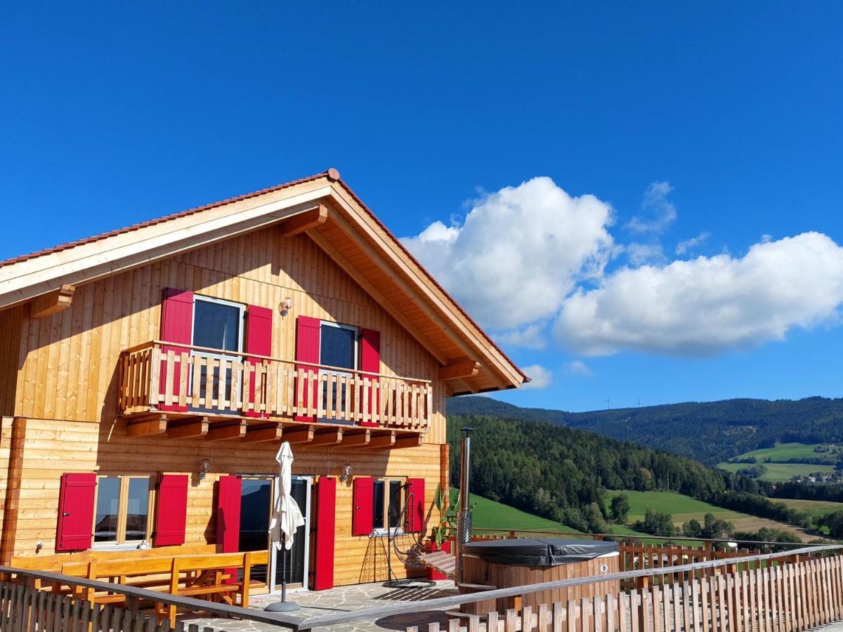 Bergchalet Am Waldrand - Pool, Sauna & Kamin Pöllauberg Екстериор снимка
