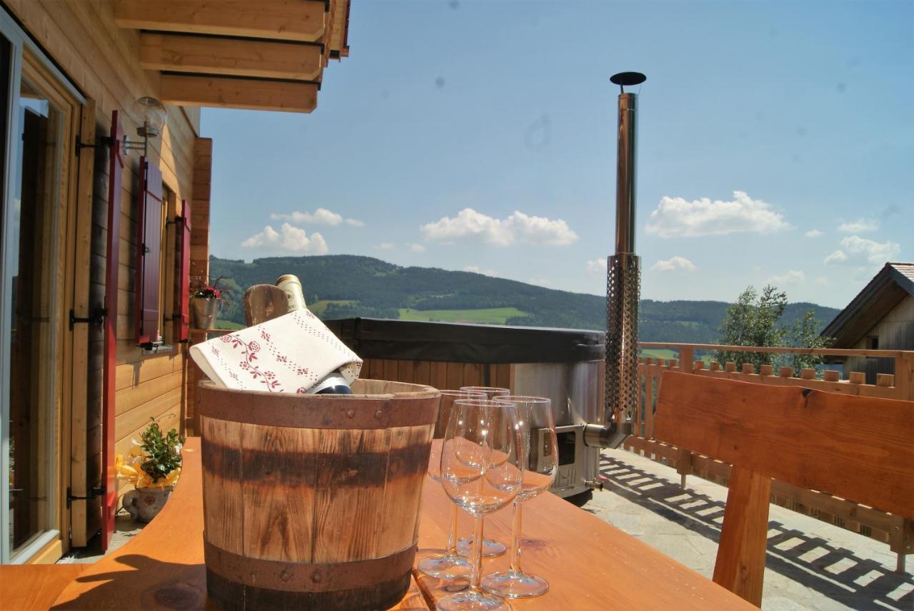 Bergchalet Am Waldrand - Pool, Sauna & Kamin Pöllauberg Екстериор снимка
